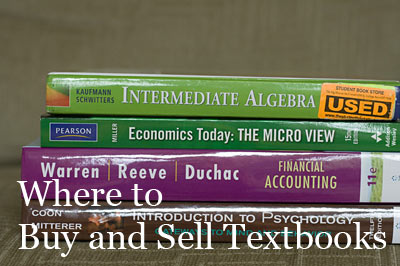 Where to Buy and Sell Textbooks