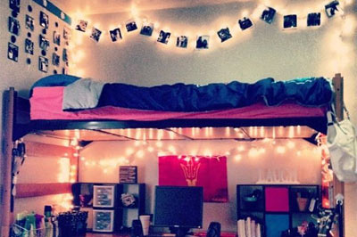 25+ Cool Dorm Room Ideas