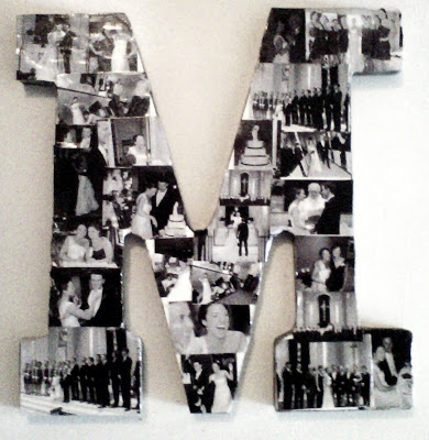 DIY Letter Picture Collage