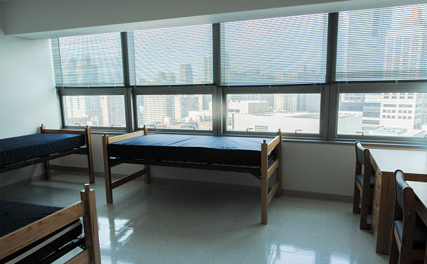 Inside Fordham University Dorm