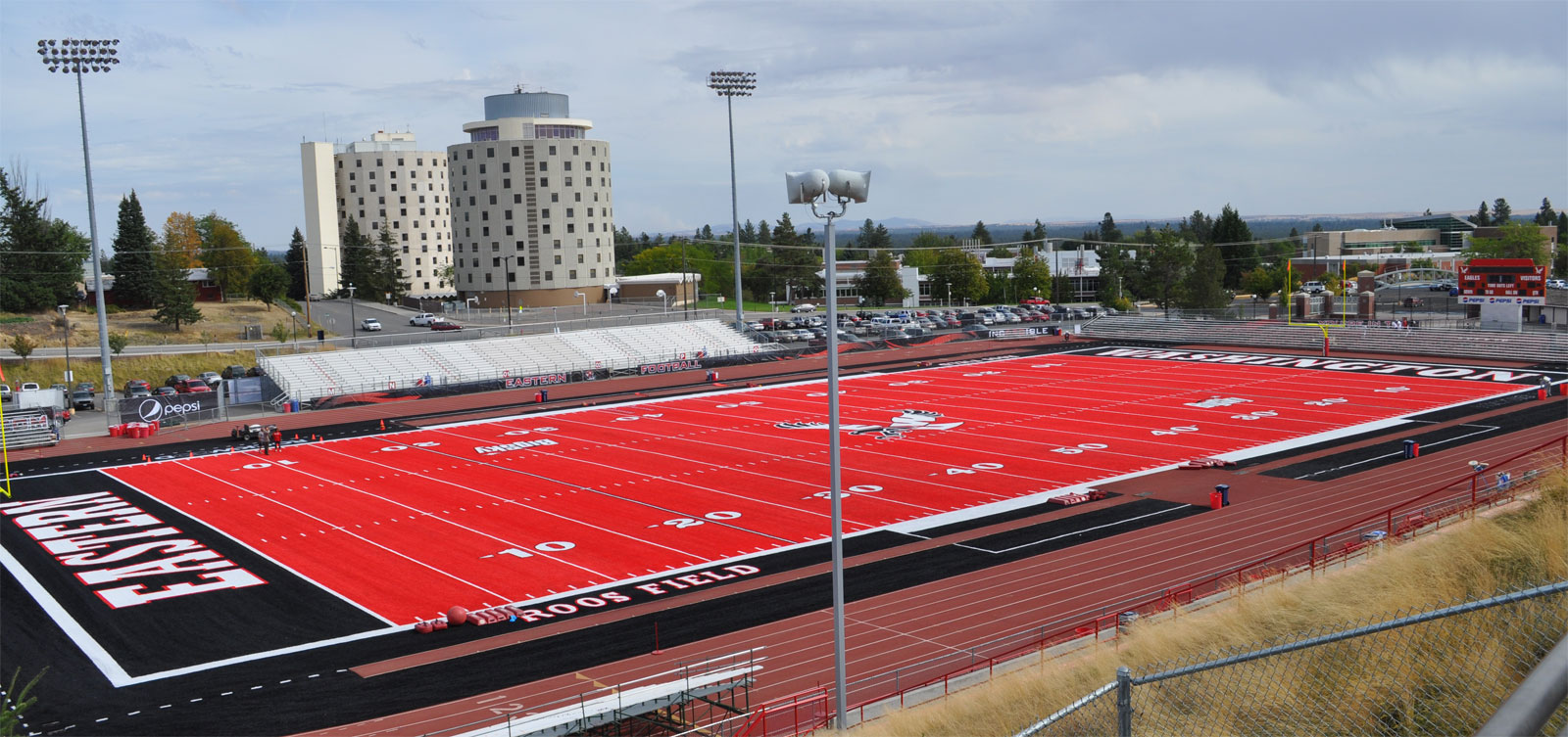 EWU rolls out the Red Turf - CampusGrotto